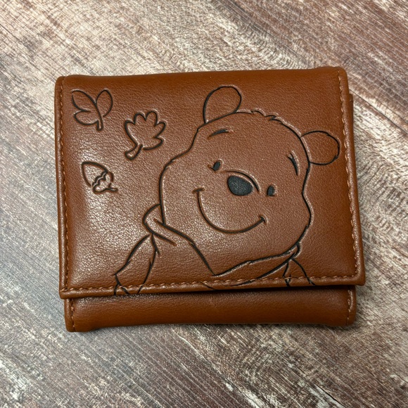 Disney | VGUC Vintage! Winnie the Pooh Faux Leather Wallet - Picture 1 of 5